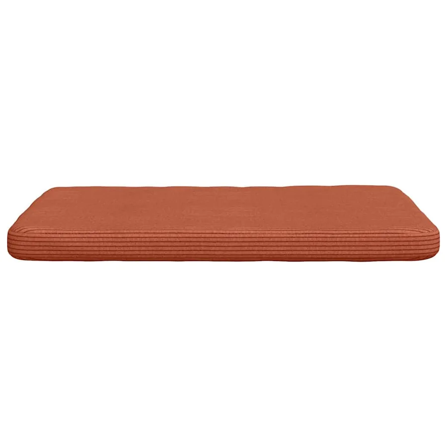 Coussins de siège 4 pcs Rouge orange 40 x 40 x 3 cm - 6