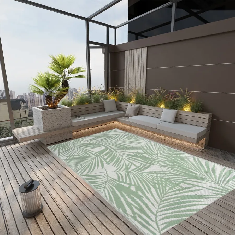 Tapis d'extérieur ARAKIL Vert 140x200 cm PP