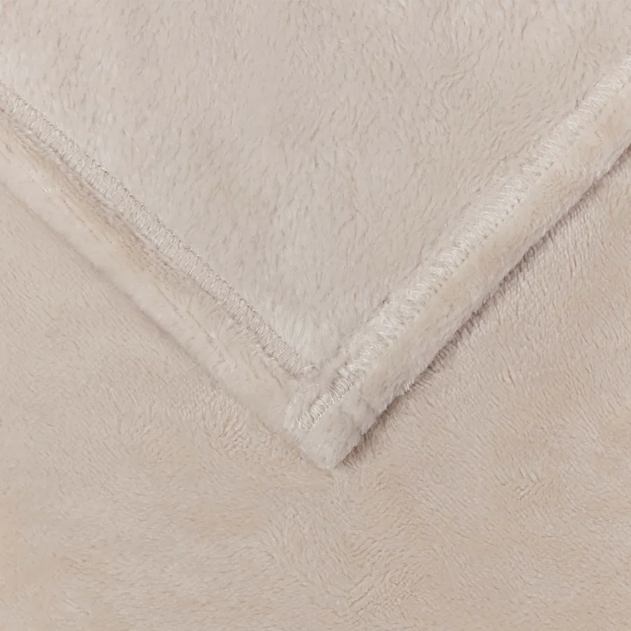 Couvertures à jeter 6 pcs Beige 130 x 150 cm Toison - 6