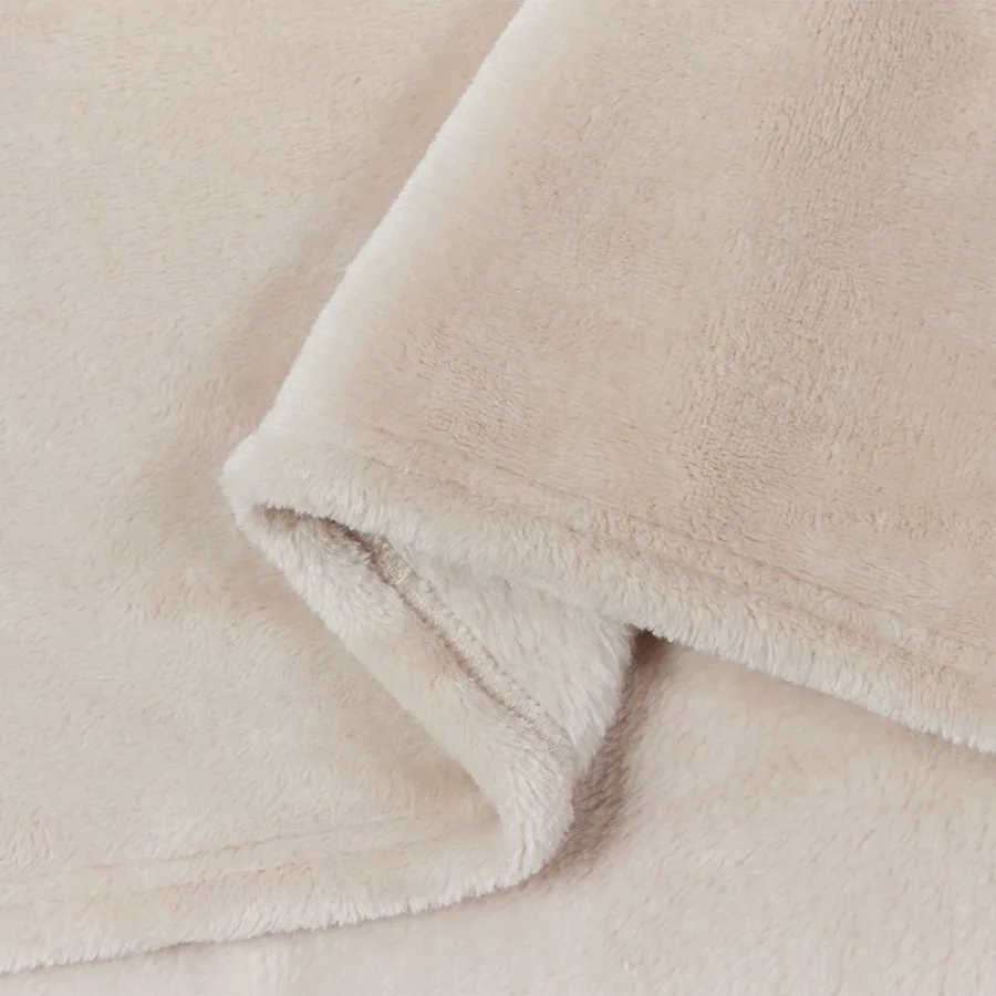 Couvertures à jeter 6 pcs Beige 130 x 150 cm Toison - 7