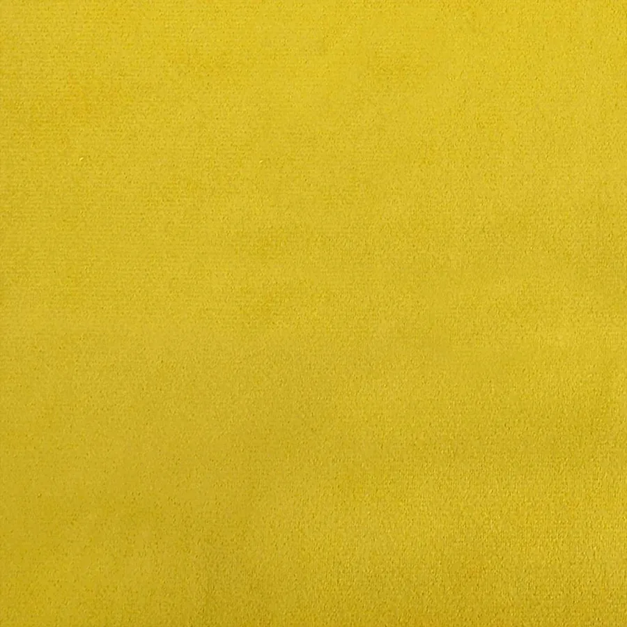 Coussin de Dos Jaune 80 x 24 x 50 cm Velours - 8