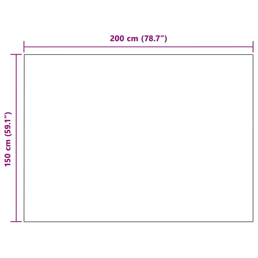 Couvertures à jeter 6 pcs Camel 150 x 200 cm Toison - 10