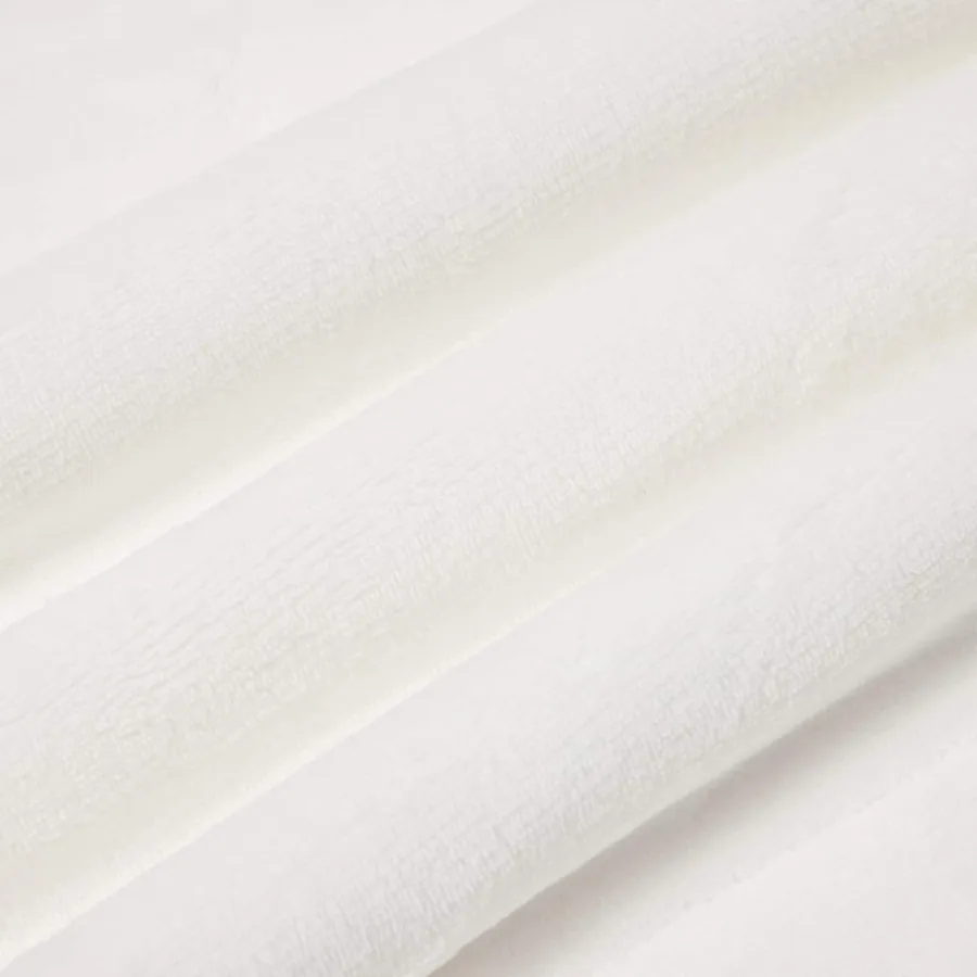 Jeté Blanc 240 x 270 cm Toison - 7