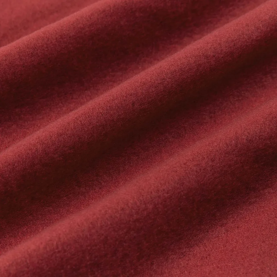 Couvertures à jeter 24 pcs Rouge Bordeaux 240 x 220 cm Toison - 6