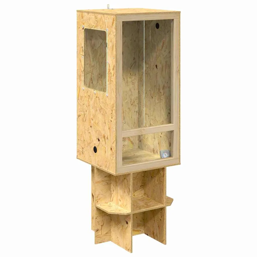 Terrarium Marron 50 x 50 x 150 cm OSB - 2