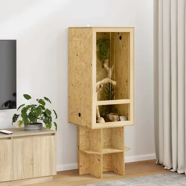 Terrarium Marron 50 x 50 x 100 cm OSB