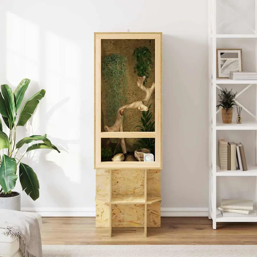 Terrarium Marron 50 x 50 x 100 cm OSB - 4