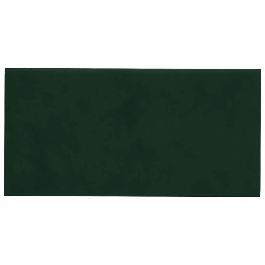 Tête de lit murale 12 pcs Vert foncé Velours - 2