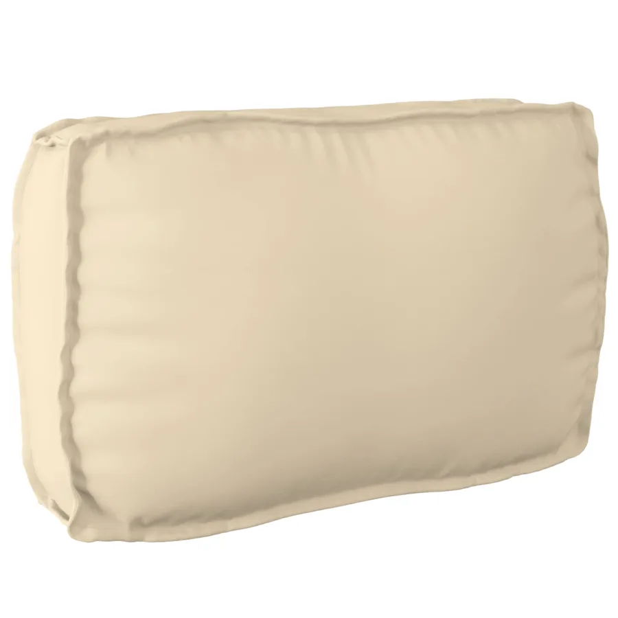 Ensemble de Canapés Uni 3 pcs Beige Bois d'Acacia Massif - 9