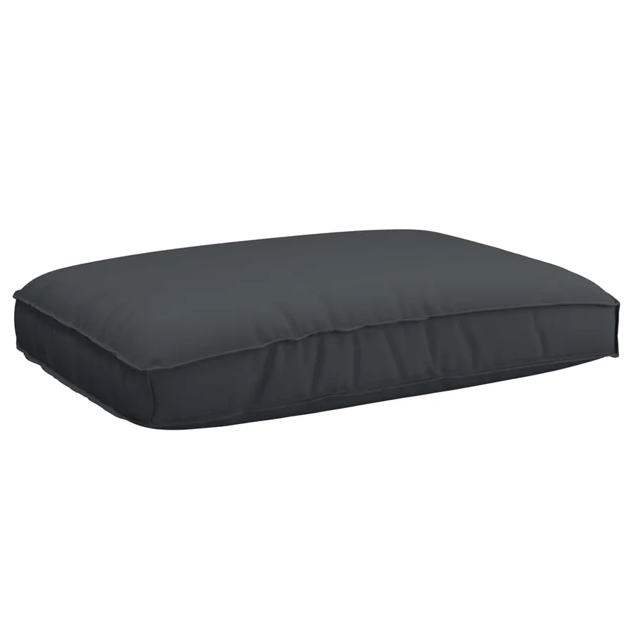 Ensemble de Canapés Noir 133 x 92 x 69 cm Bois d'Acacia Massif - 4