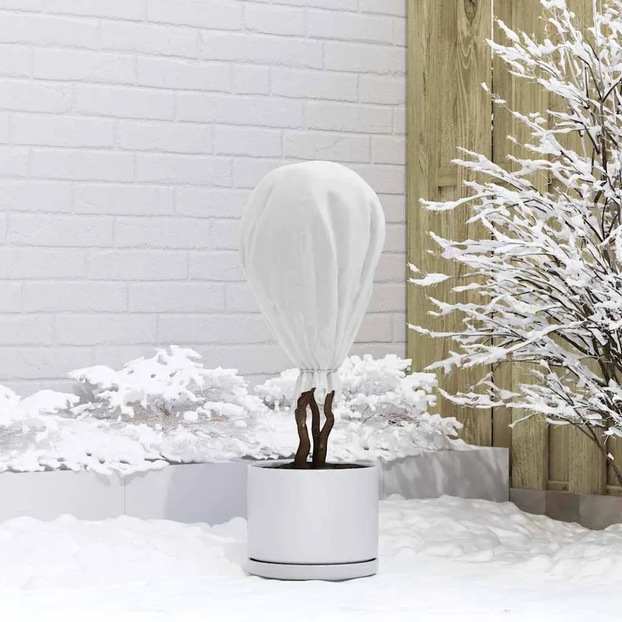 Fleece de protection des plantes contre le gel Blanc - 4