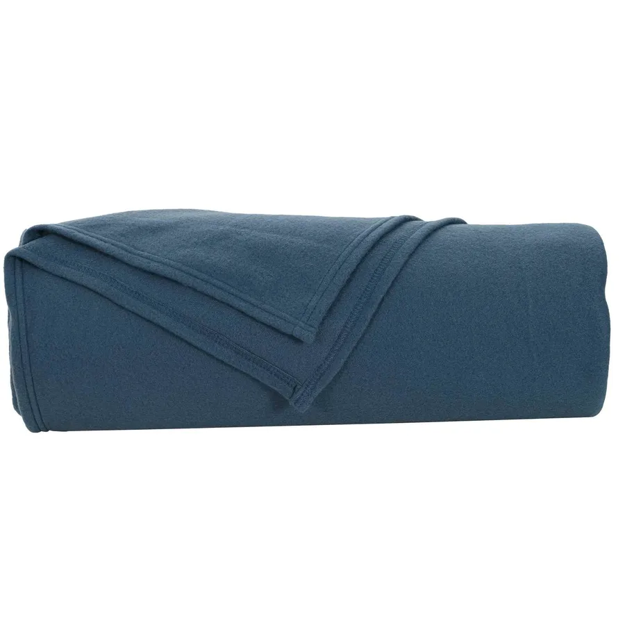 Couvertures à jeter 6 pcs Bleu marine 280 x 210 cm Toison - 5