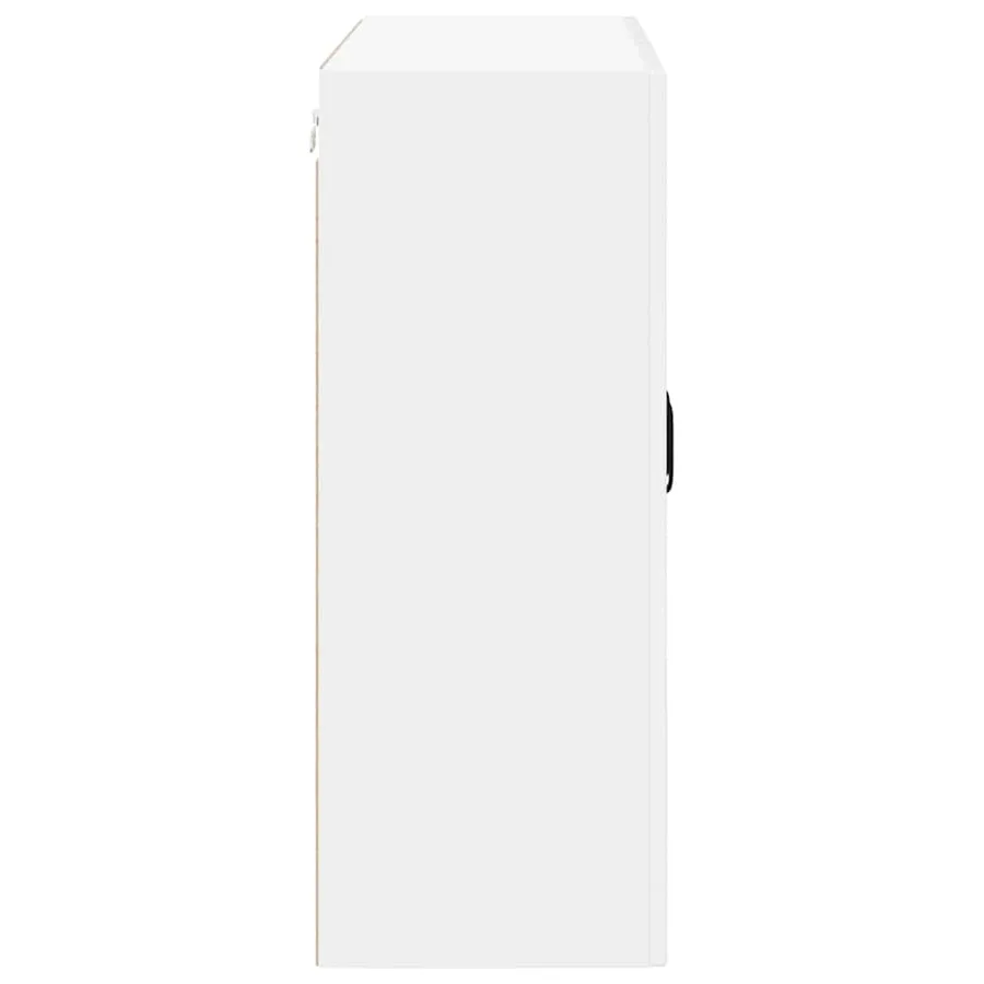 Meuble mural LUCCA Blanc brillant 80 x 31 x 80 cm - 7