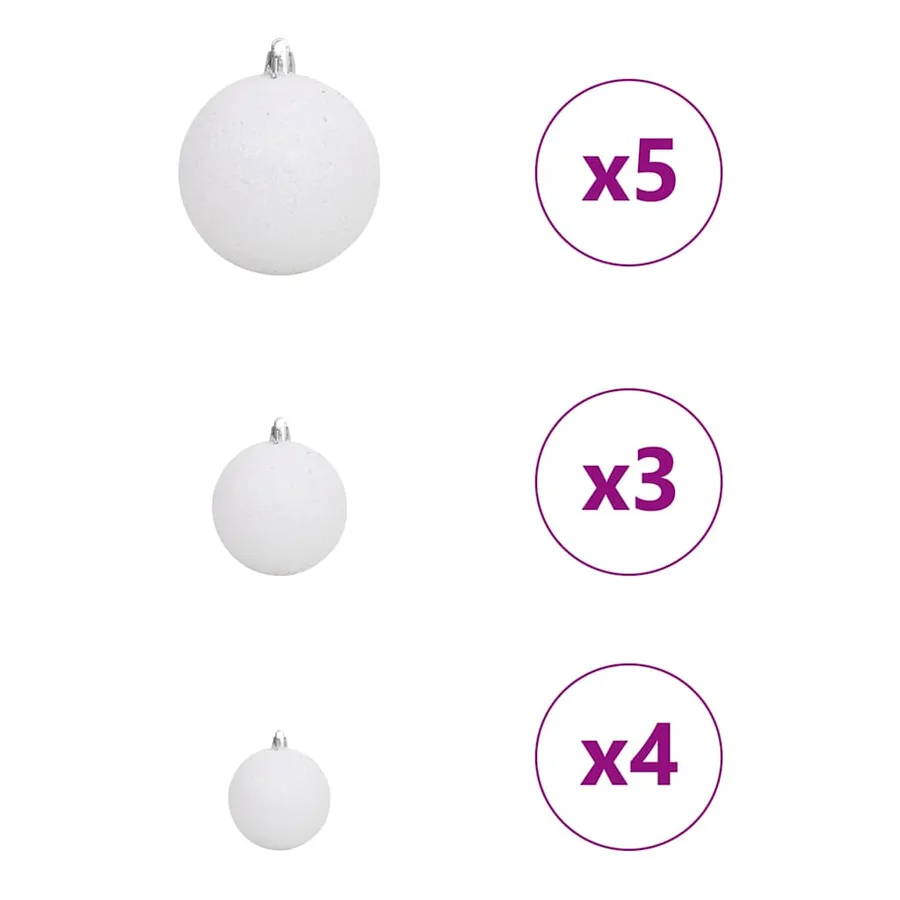 Sapin de Noël Artificiel à Branches Articulées Vert 150 cm - 9