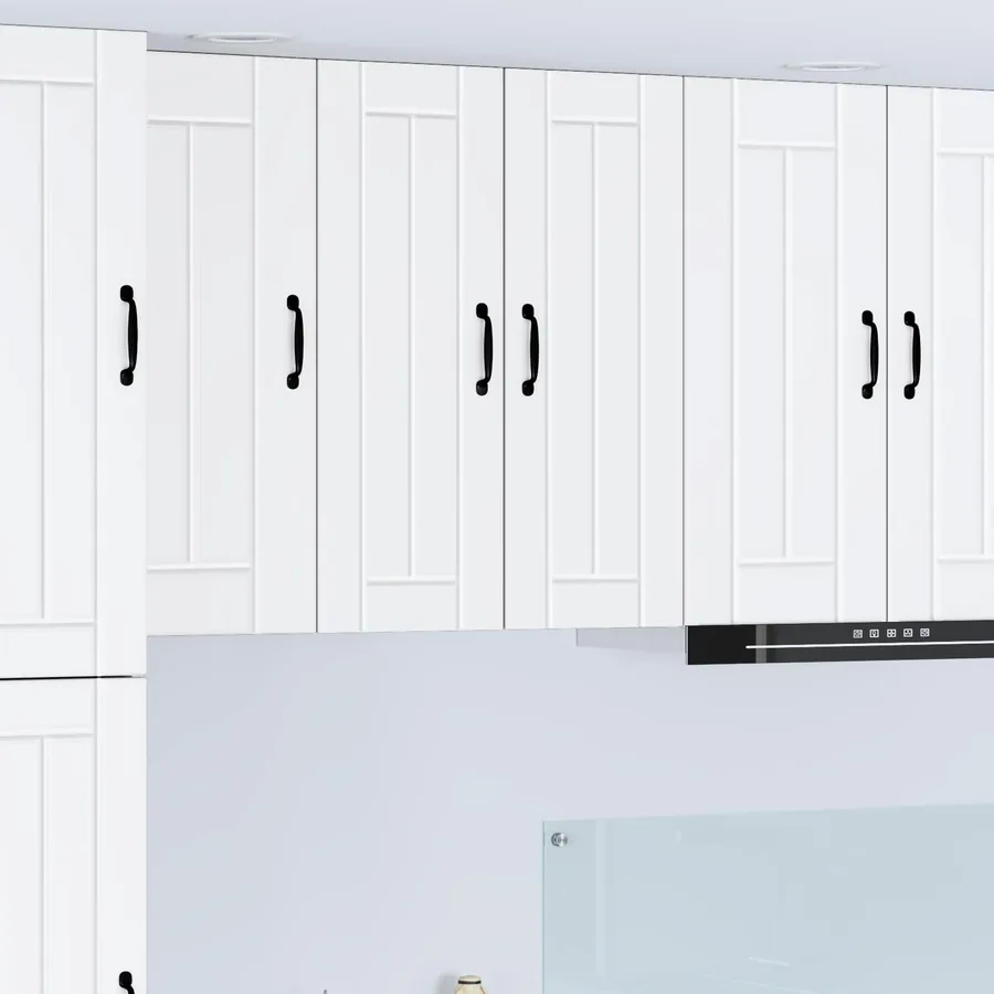 Meuble mural LUCCA 2 pcs Blanc 30 x 31 x 80 cm