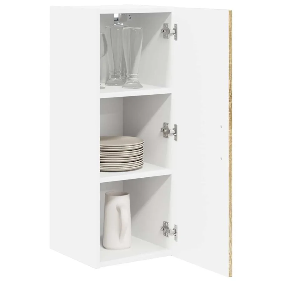 Meuble mural LUCCA 2 pcs Chêne Sonoma 30 x 31 x 80 cm - 3