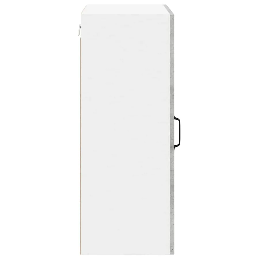 Meuble mural LUCCA Gris béton 50 x 31 x 80 cm Bois d'ingénierie - 7