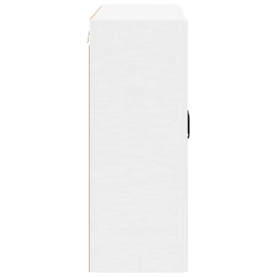 Cabinet en verre mural LUCCA Blanc 80 x 31 x 80 cm - 7