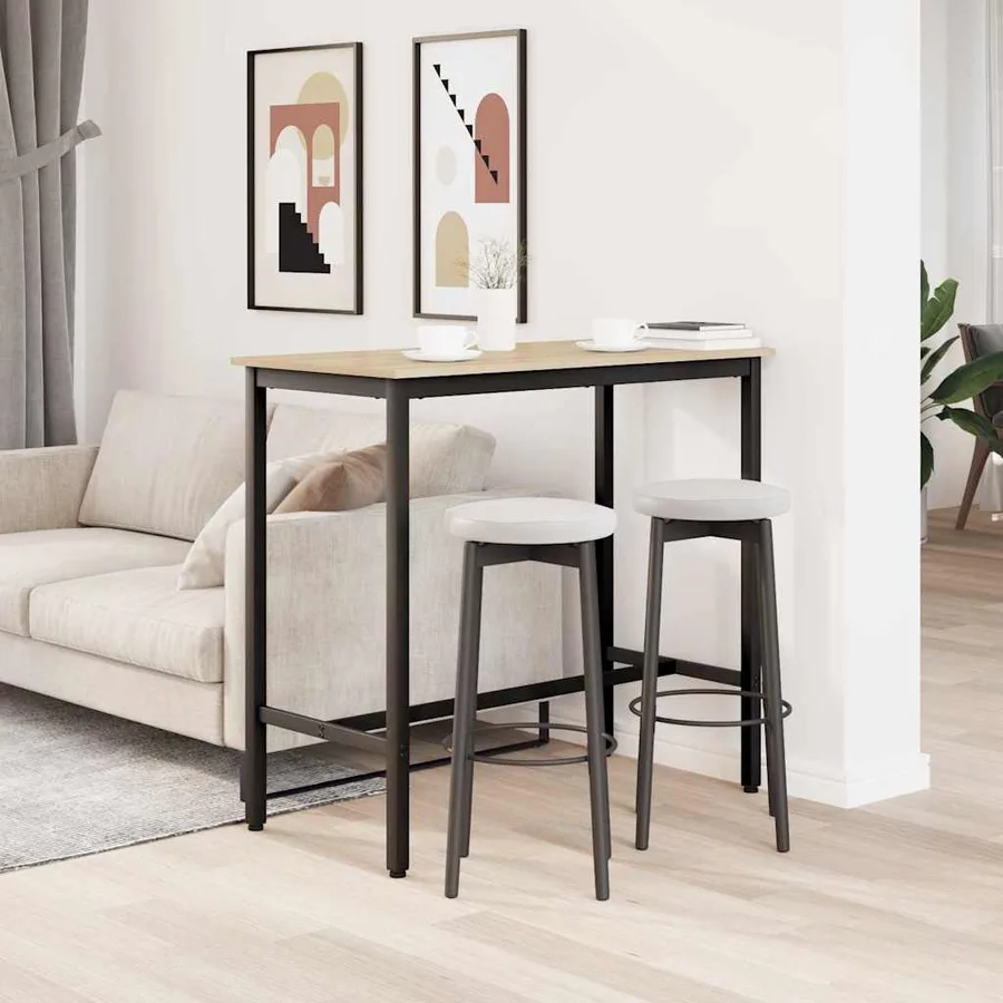 table Chêne Sonoma 100 x 50 x 90,5 cm - 4