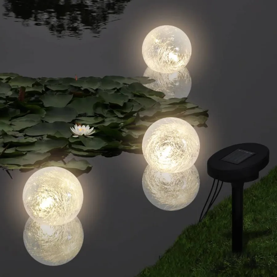 Lampes flottantes à LED 6 pcs pour étang et piscine - 2