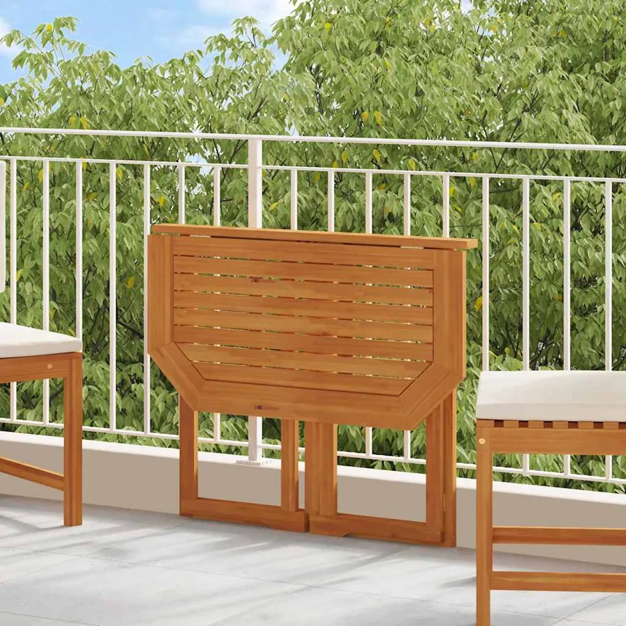 Table de bistro 90x50x75 cm Bois d'acacia massif