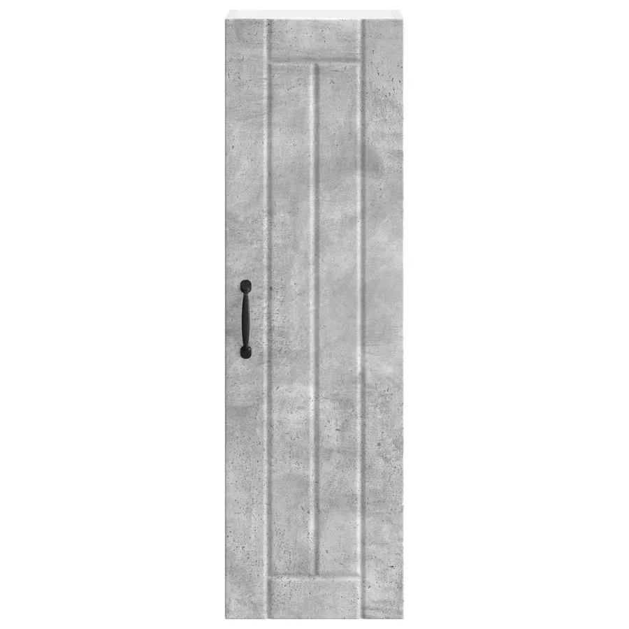 Meuble mural LUCCA Gris béton 30 x 31 x 100 cm - 6