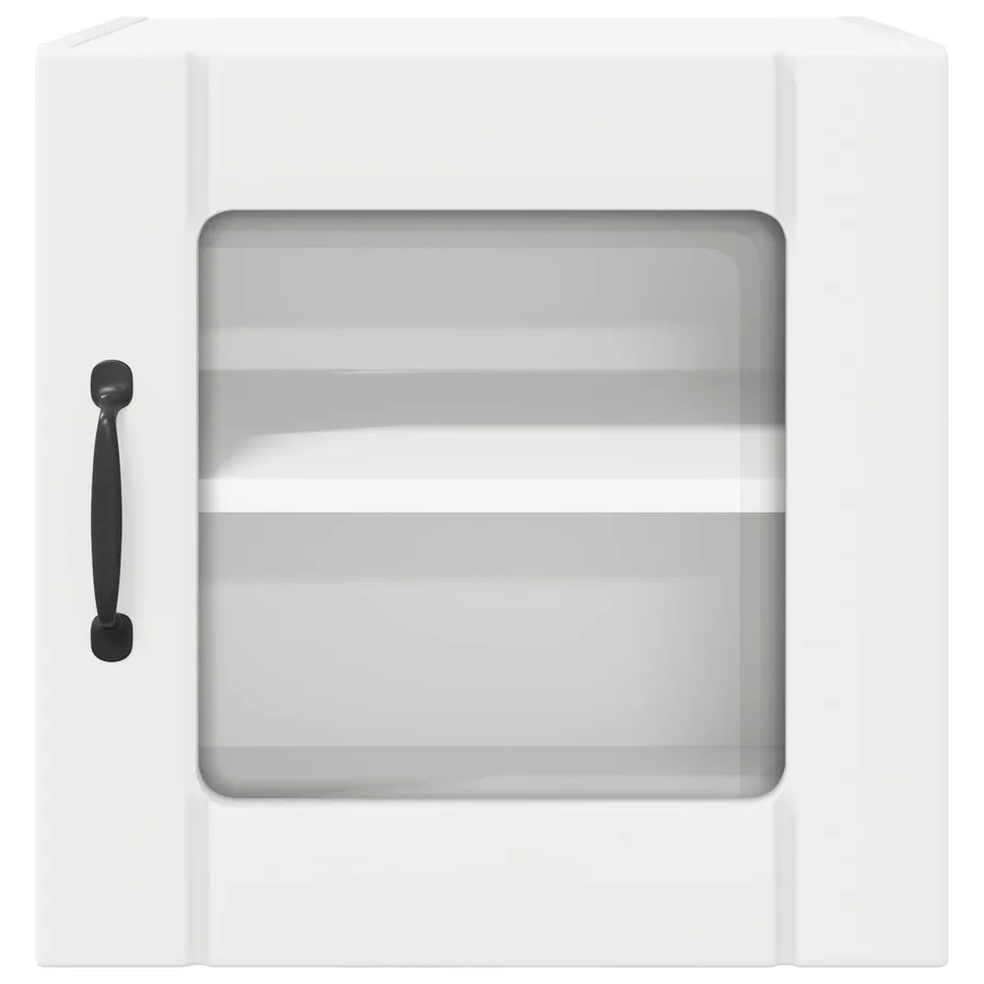 Cabinet en verre mural LUCCA 2 pcs Blanc 40 x 31 x 40 cm - 7