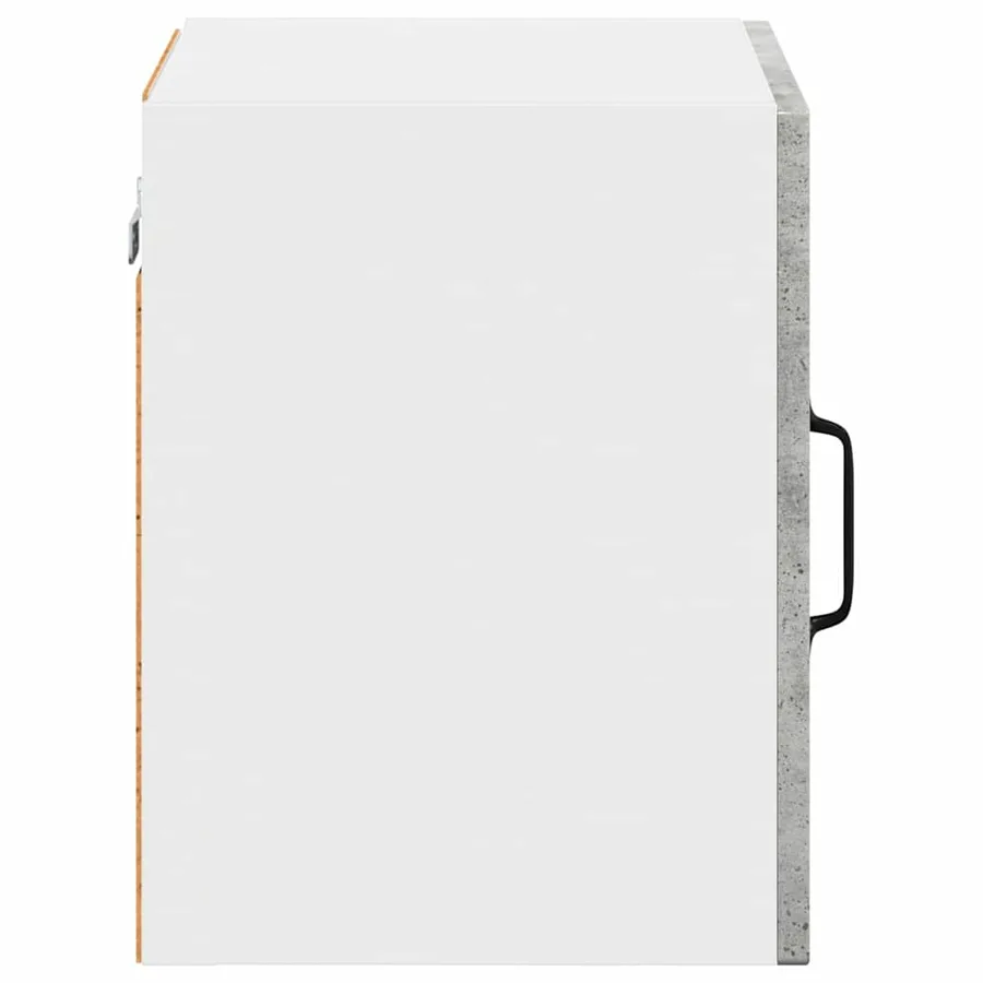 Cabinet en verre mural LUCCA Gris béton 40 x 31 x 40 cm - 7