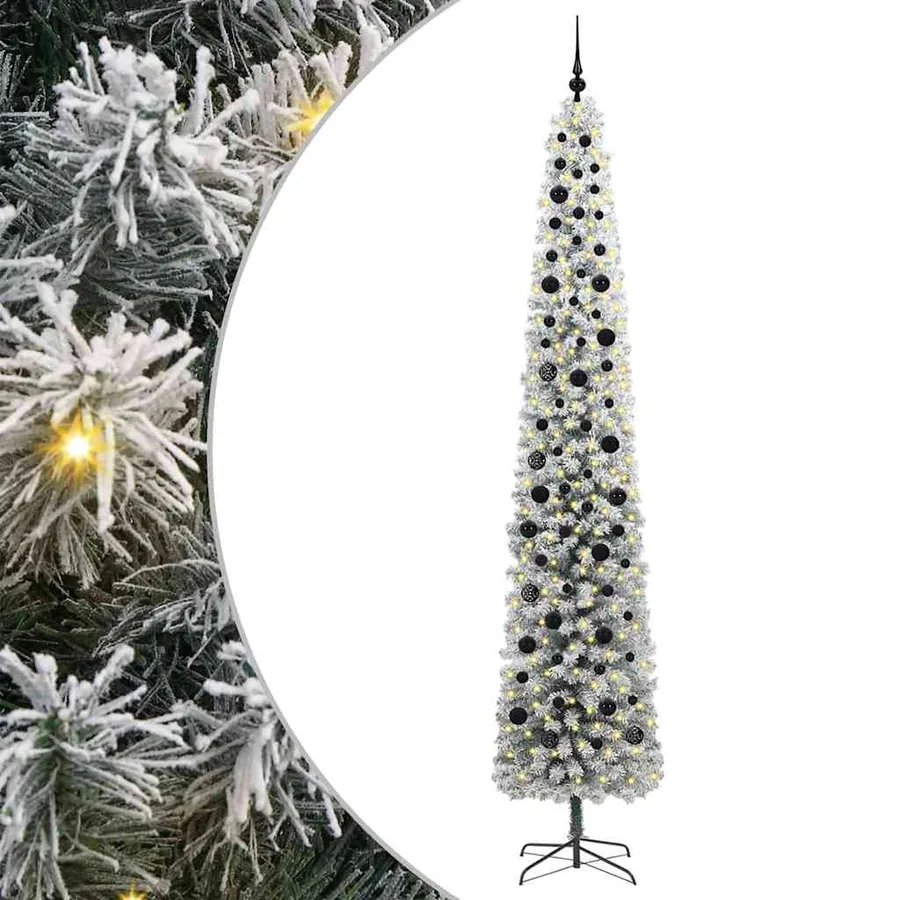Sapin de Noël artificiel Vert 270 cm PVC et acier et plastique - 2