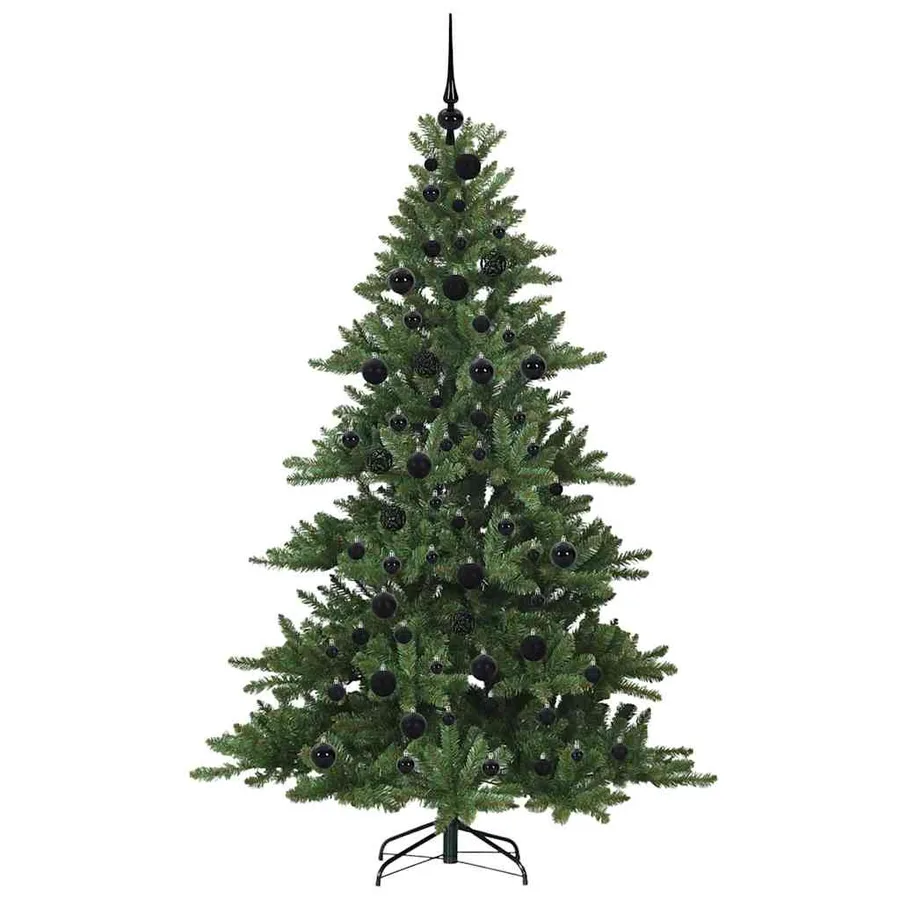 Sapin de Noël Artificiel à Branches Articulées Vert 180 cm - 4