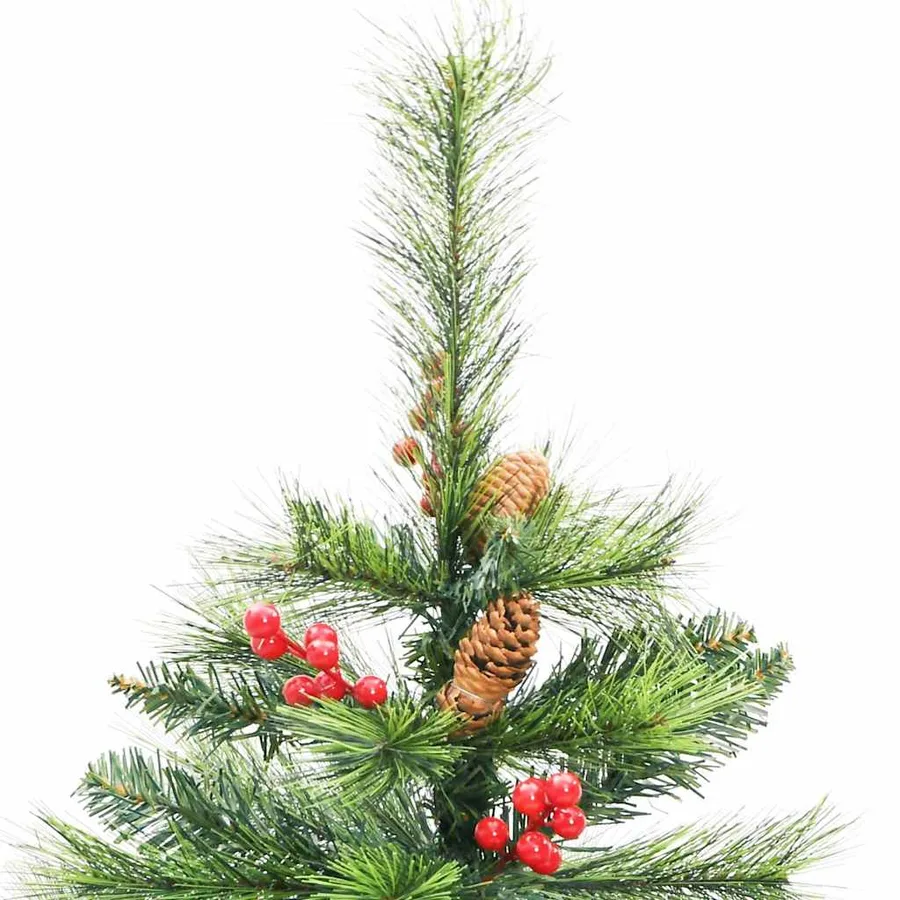 Sapin de Noël artificiel Vert 150 cm PVC et métal - 8