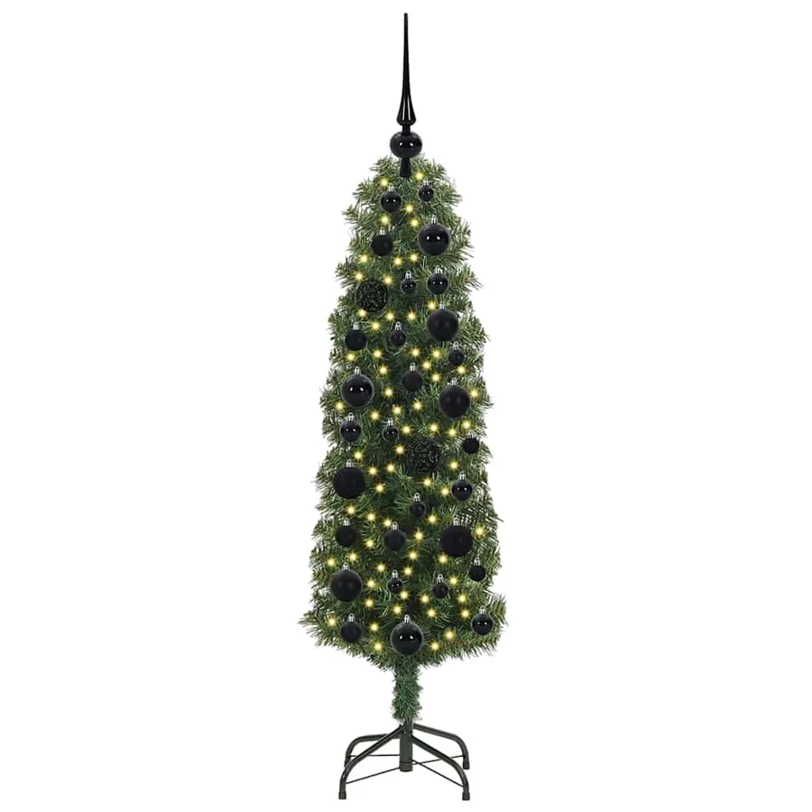 Sapin de Noël artificiel Vert 120 cm PVC et acier et plastique - 3