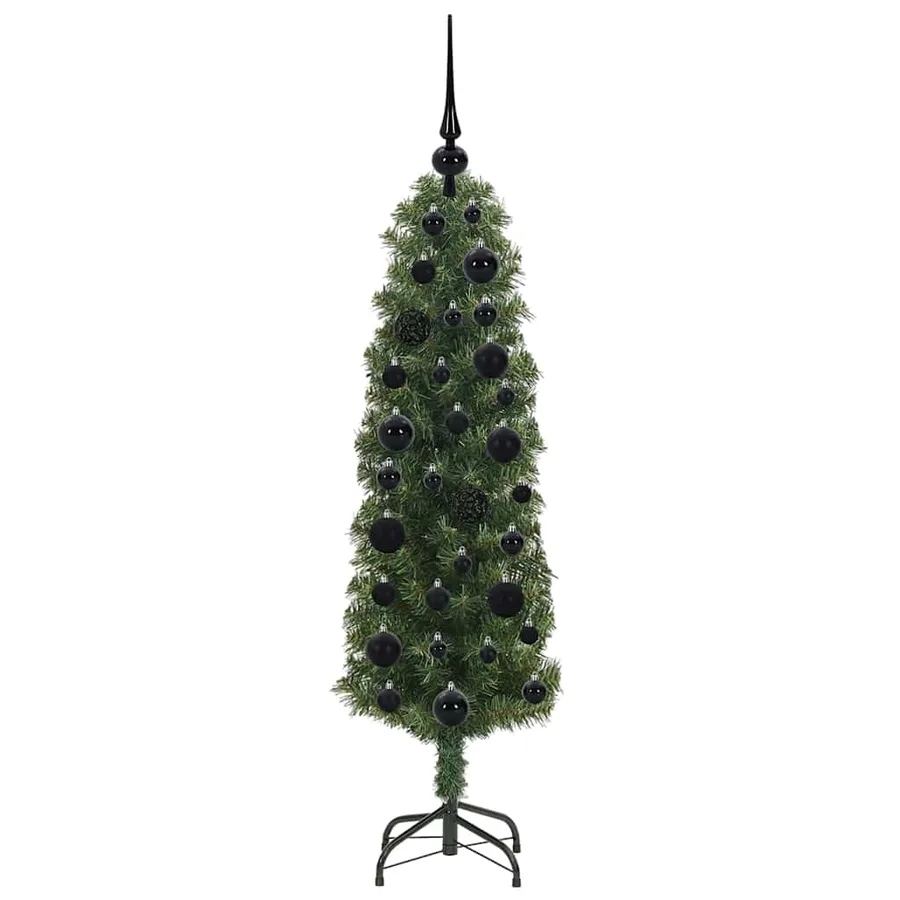 Sapin de Noël artificiel Vert 120 cm PVC et acier et plastique - 4