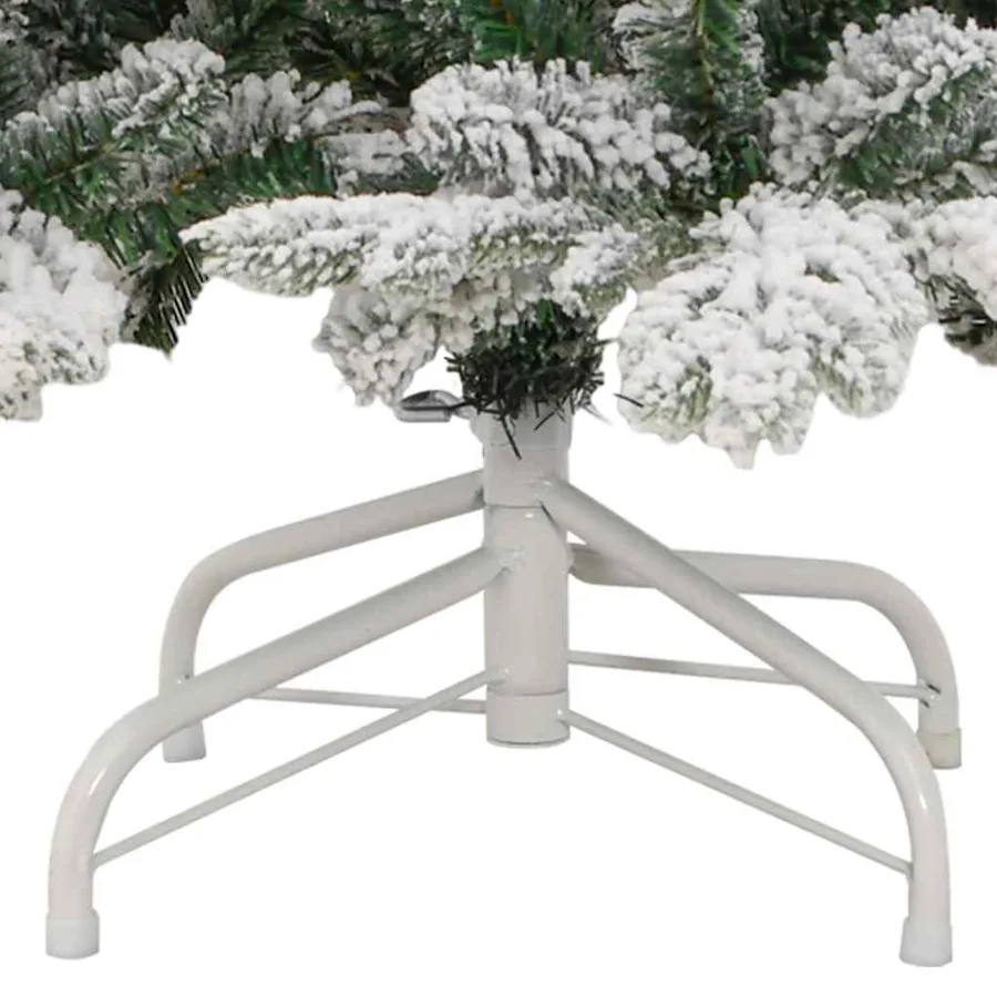 Sapin de Noël Artificiel à Branches Articulées Blanc 180 cm - 12