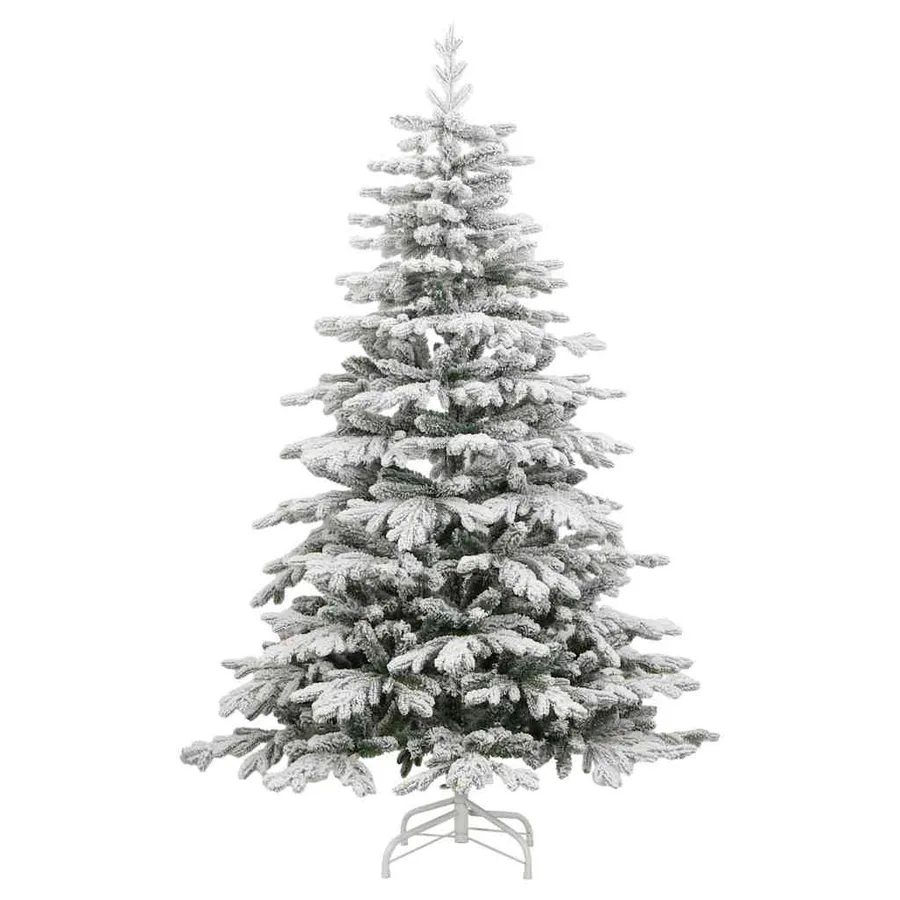 Sapin de Noël Artificiel à Branches Articulées Blanc 180 cm - 5