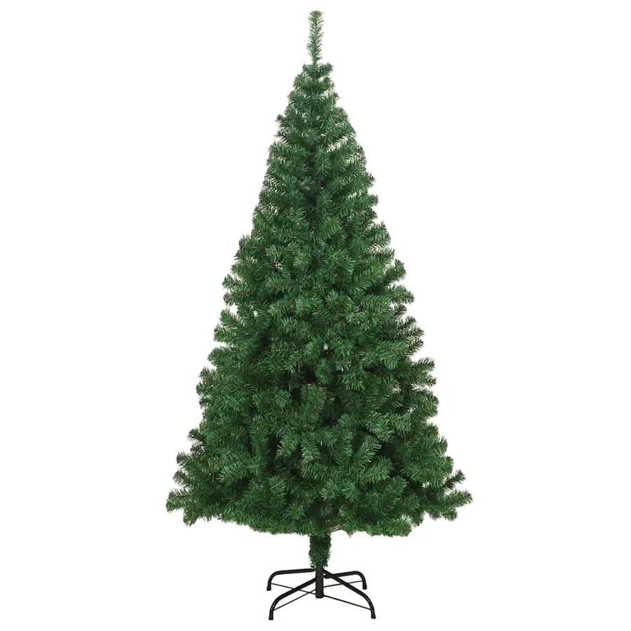 Sapin de Noël artificiel Vert 210 cm PVC, Acier et Plastique - 5