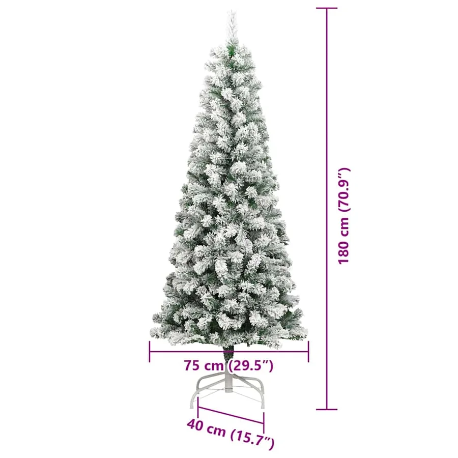 Sapin de Noël Artificiel à Branches Articulées 180 cm - 17