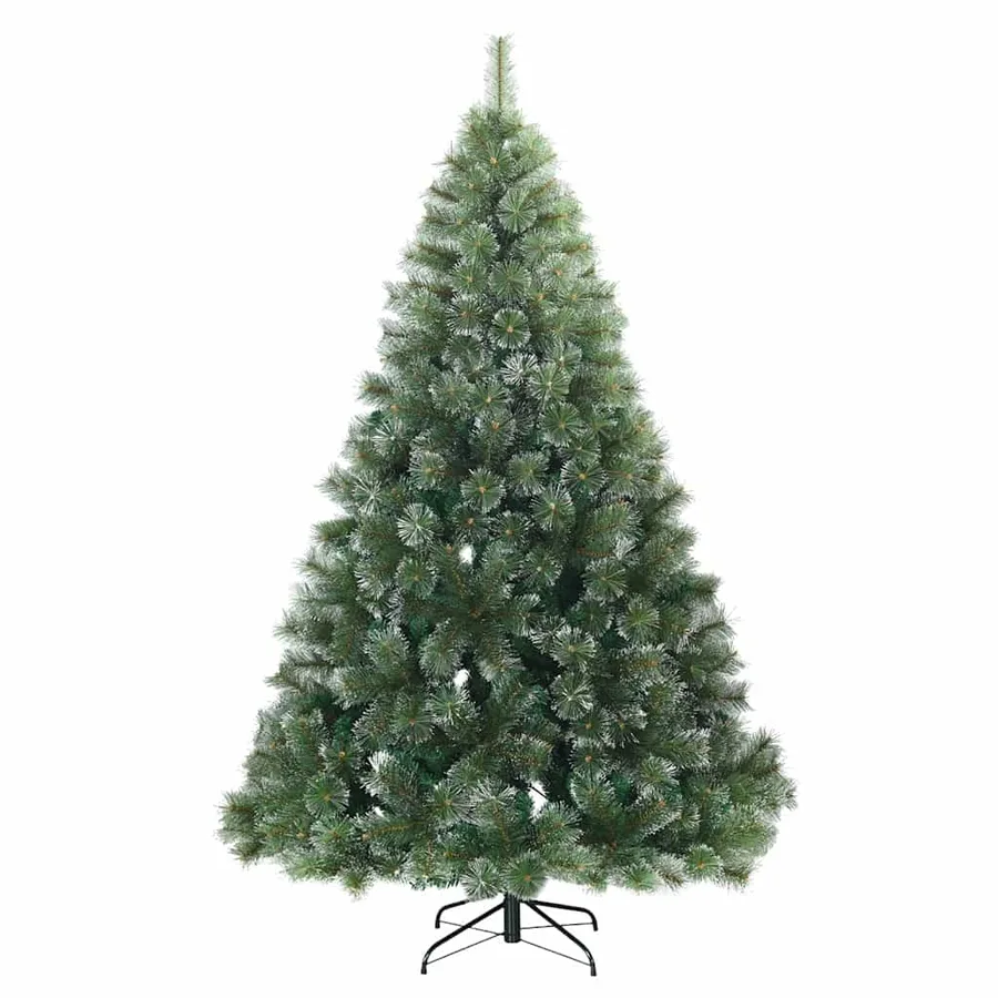 Sapin de Noël artificiel avec 300 LED Vert 210 cm PE et PVC - 5