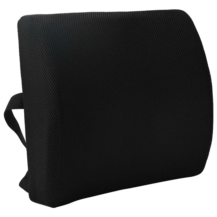 Coussin dorsal Noir Mousse à mémoire de forme 35,5 x 30 x 12 cm - 3