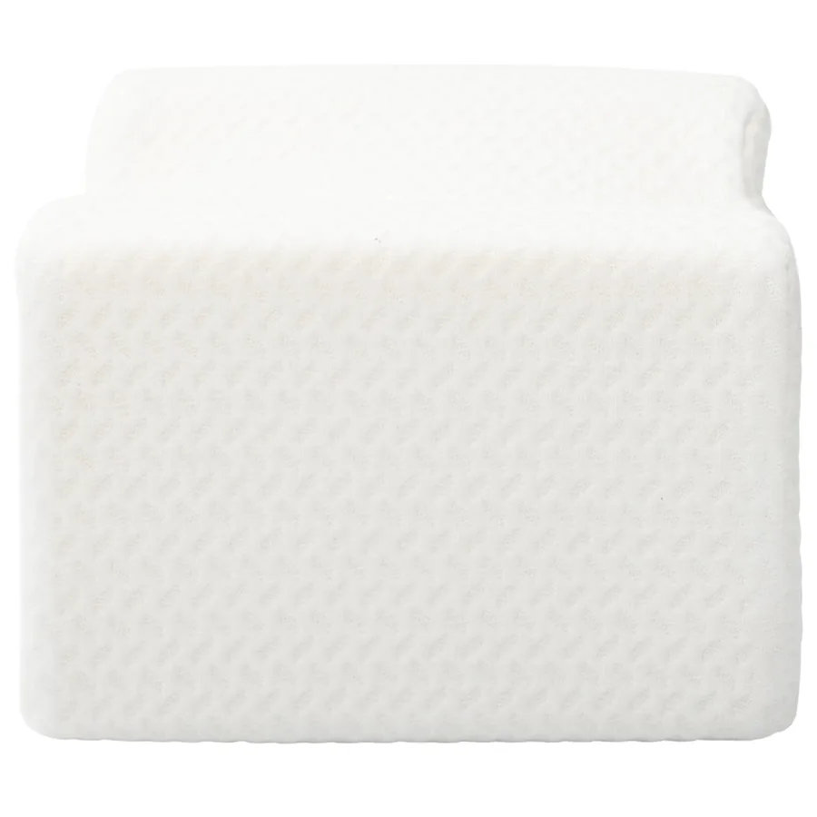 Knee Pillow Blanc Mousse à mémoire et polyester - 6