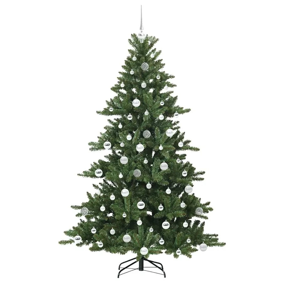 Sapin de Noël Artificiel à Branches Articulées Vert 180 cm - 4