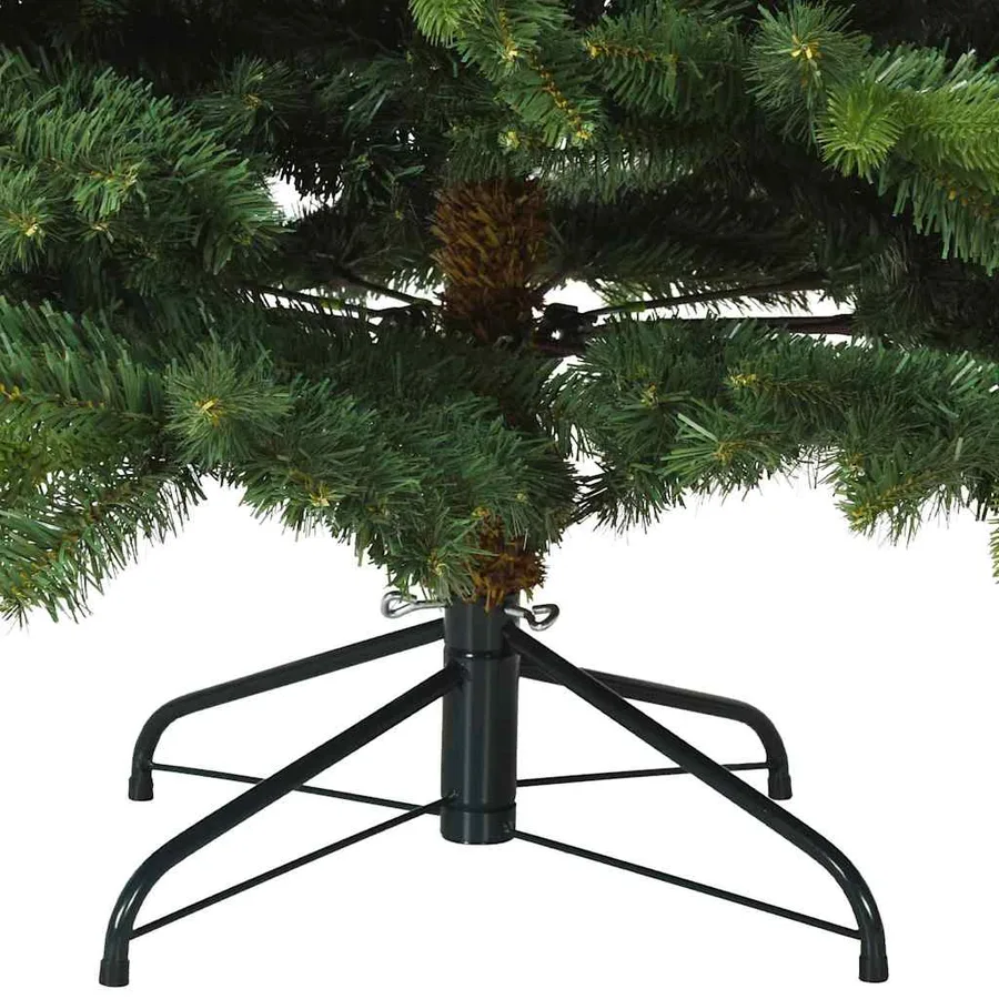 Sapin de Noël artificiel avec 300 LED Vert 180 cm PE et PVC - 12