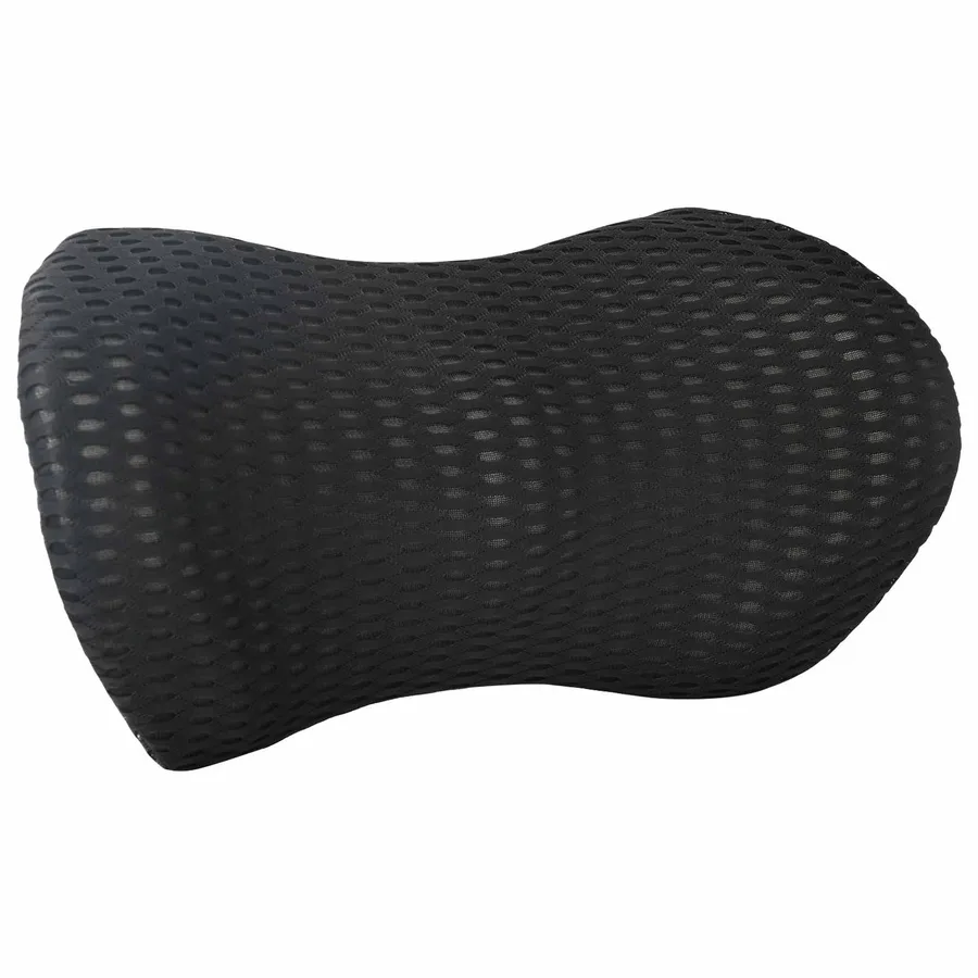 Coussin dorsal Noir Mousse à mémoire de forme 46 x 24 x 11 cm - 3