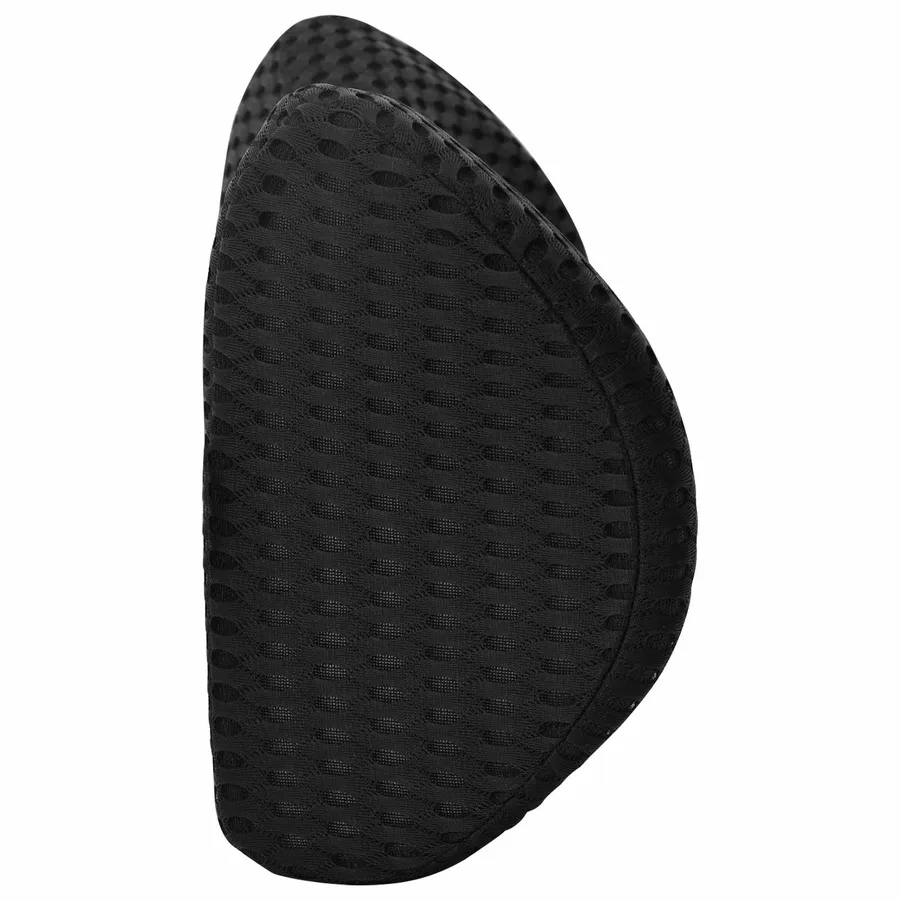Coussin dorsal Noir Mousse à mémoire de forme 46 x 24 x 11 cm - 6
