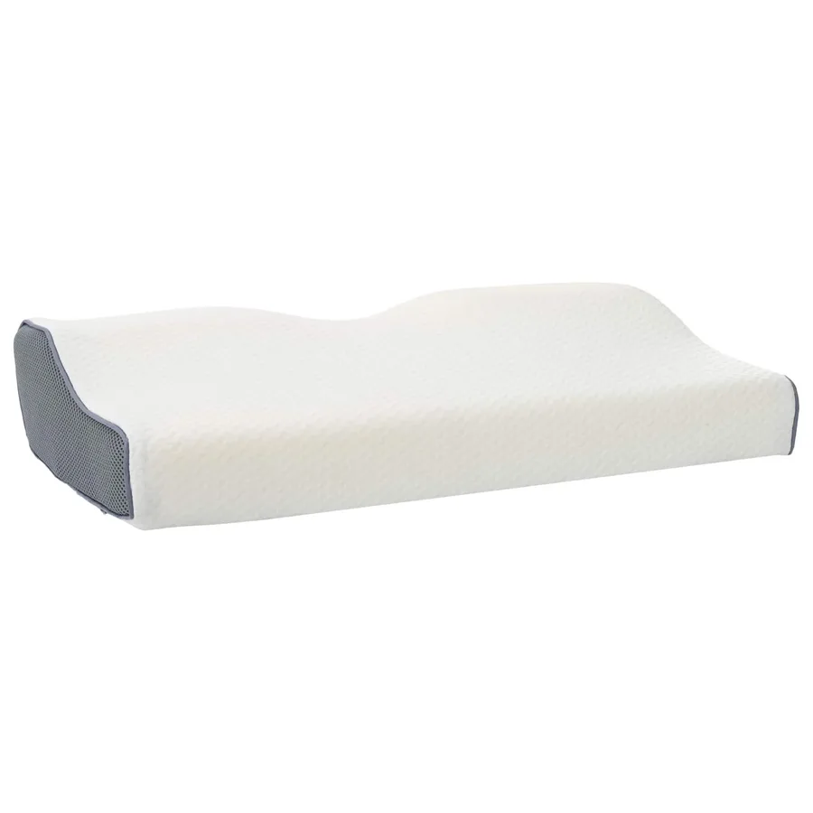 Coussin cervical Blanc Mousse à mémoire de forme - 3