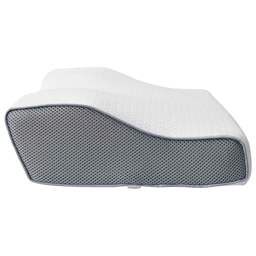 Coussin cervical Blanc Mousse à mémoire de forme - 6