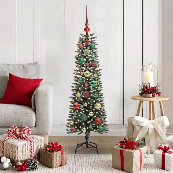 Sapin de Noël artificiel Vert 120 cm PVC, plastique et acier