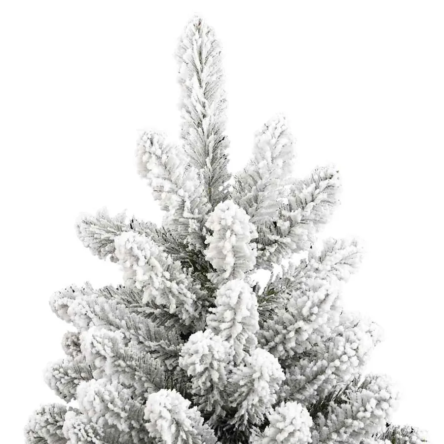 Sapin de Noël artificiel Vert et blanc 300 cm PVC et métal - 8
