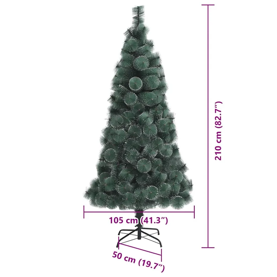 Arbre de Noël artificiel pré-éclairé avec ensemble de boules - 16