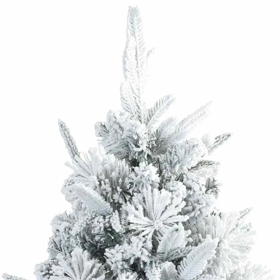 Sapin de Noël Artificiel à Branches Articulées Blanc 180 cm - 11